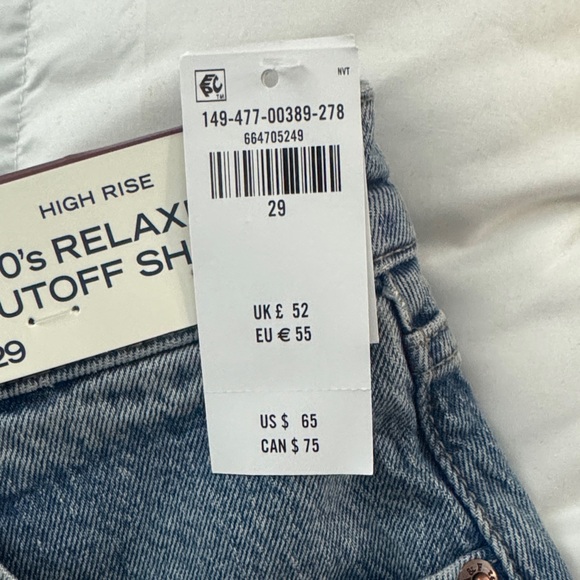 Abercrombie & Fitch denim shorts - Picture 2 of 3